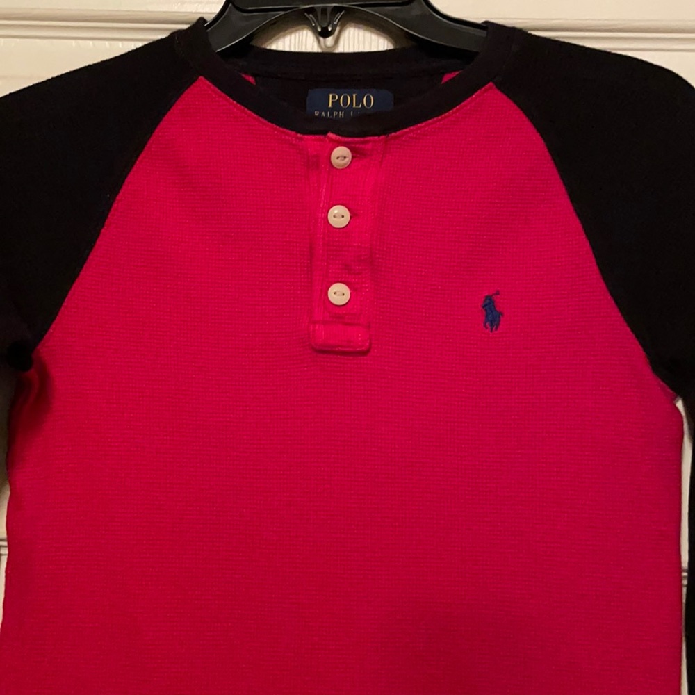 Polo Ralph Lauren, M(10-12), Red/bBlack